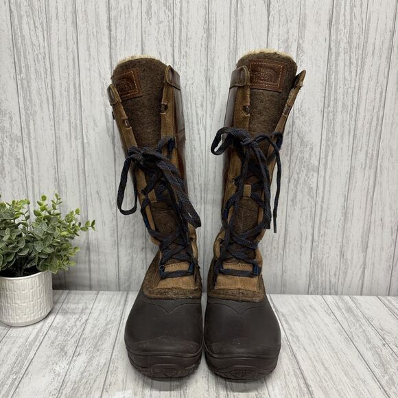 Womens Size 11 The North Face Shellista Tall Winter Boots - Picture 2 of 10